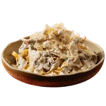 Fettuccine crémeuses aux champignons et au poulet