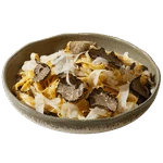 Fettuccine crémeuses aux cèpes et à la truffe