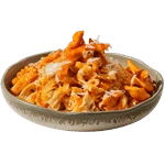 Fettuccine au poulet, sauce crème sweet chili